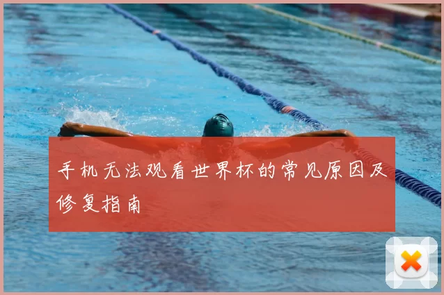 手机无法观看世界杯的常见原因及修复指南