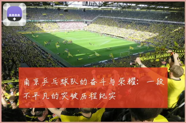 南京乒乓球队的奋斗与荣耀：一段不平凡的突破历程纪实