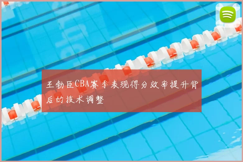 王勃臣CBA赛季表现得分效率提升背后的技术调整