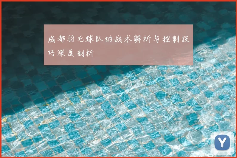 成都羽毛球队的战术解析与控制技巧深度剖析