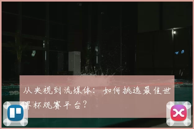 从央视到流媒体:如何挑选最佳世界杯观赛平台?