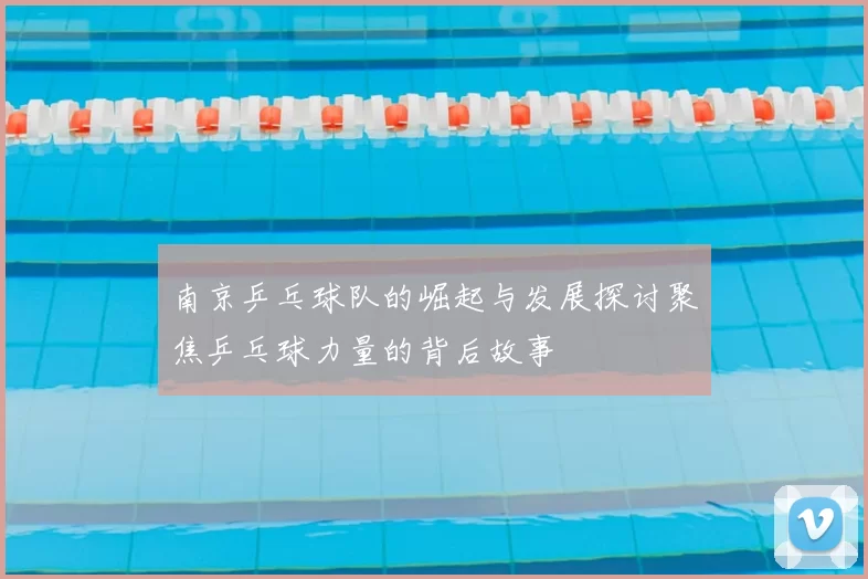 南京乒乓球队的崛起与发展探讨聚焦乒乓球力量的背后故事